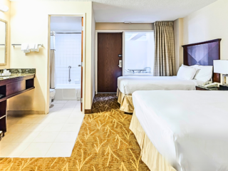 POOLSIDE MINI SUITE | TWO DOUBLE BEDS