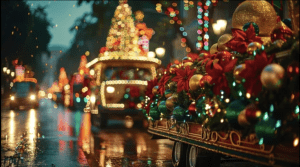 Holiday Parade with Lights